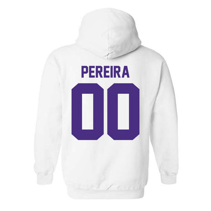 Northwestern - NCAA Men's Soccer : Dominic Pereira - Classic Shersey Hooded Sweatshirt-1