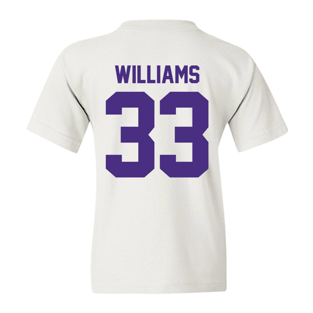 Northwestern - NCAA Women's Basketball : Taylor Williams - Classic Shersey Youth T-Shirt-1