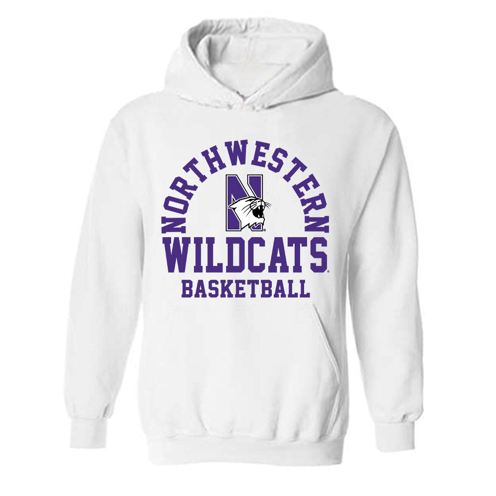 Northwestern - NCAA Women's Basketball : Caileigh Walsh - Classic Shersey Hooded Sweatshirt