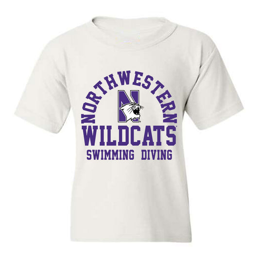 Northwestern - NCAA Women's Swimming & Diving : Claudia Chang - Classic Shersey Youth T-Shirt