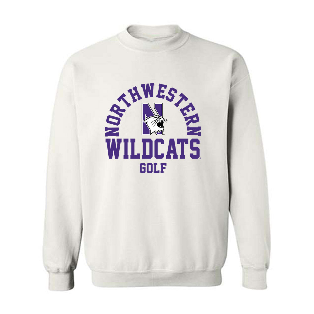 Northwestern - NCAA Women's Golf : Megan Meng - Classic Shersey Crewneck Sweatshirt-0