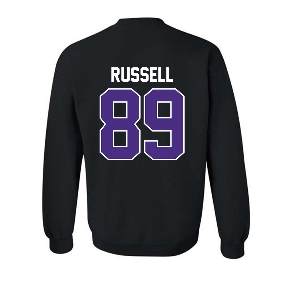 Northwestern - NCAA Football : Cam Russell - Classic Shersey Crewneck Sweatshirt