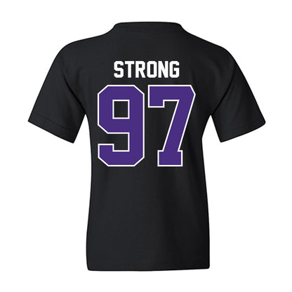 Northwestern - NCAA Football : Braxton Strong - Classic Shersey Youth T-Shirt-1