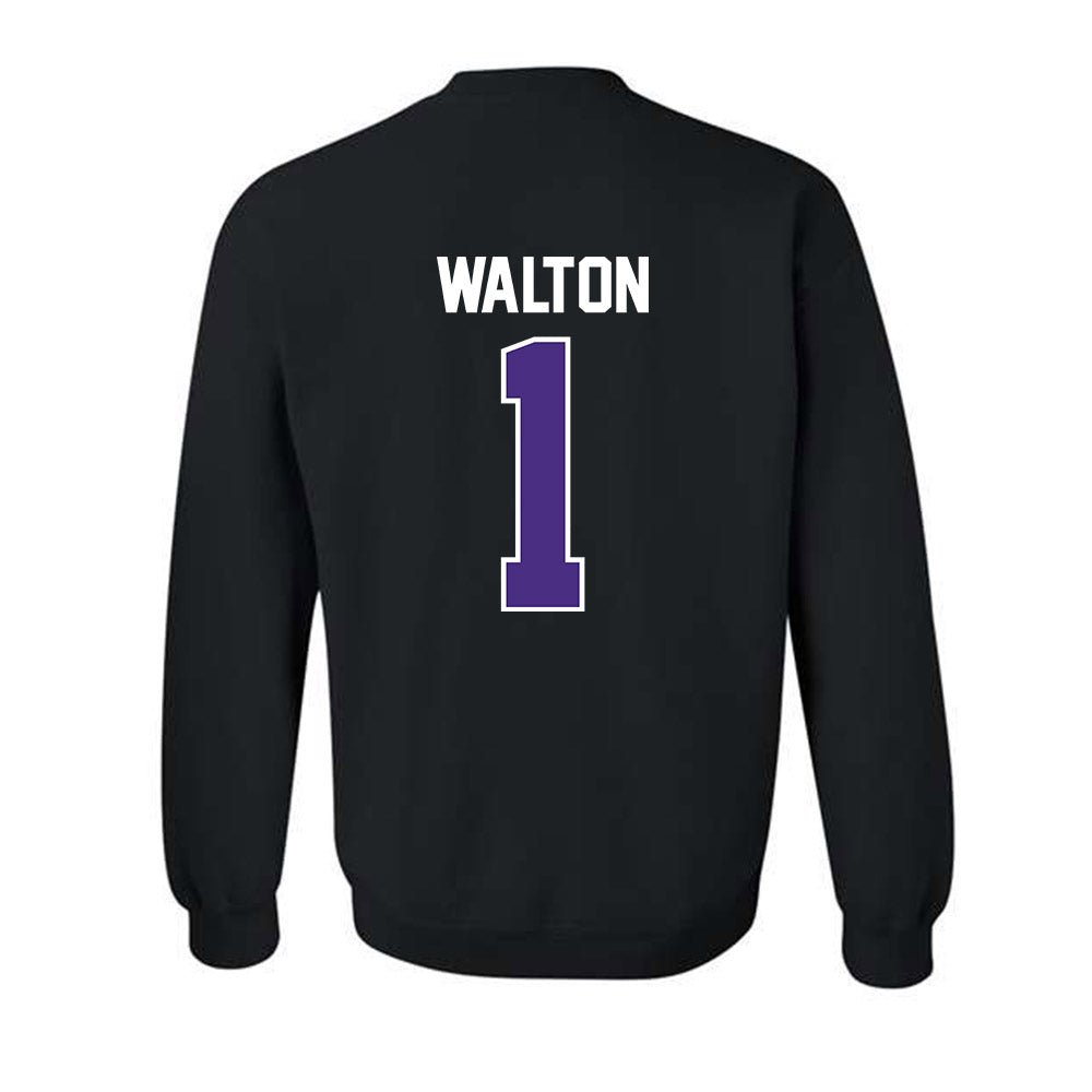 Northwestern - NCAA Women's Basketball : Xamiya Walton - Classic Shersey Crewneck Sweatshirt