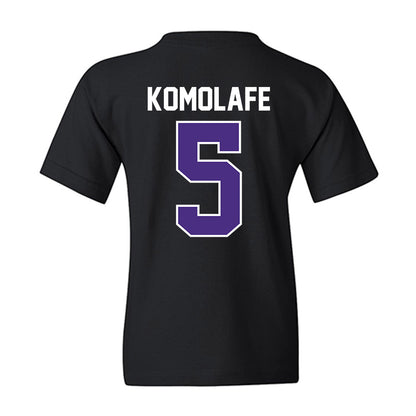 Northwestern - NCAA Football : Caleb Komolafe - Classic Shersey Youth T-Shirt-1