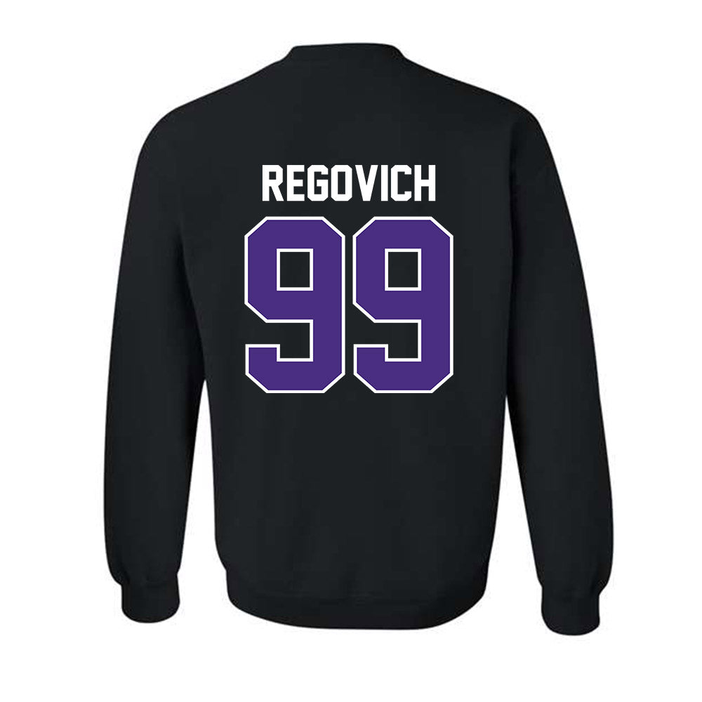 Northwestern - NCAA Football : Troy Regovich - Classic Shersey Crewneck Sweatshirt-1