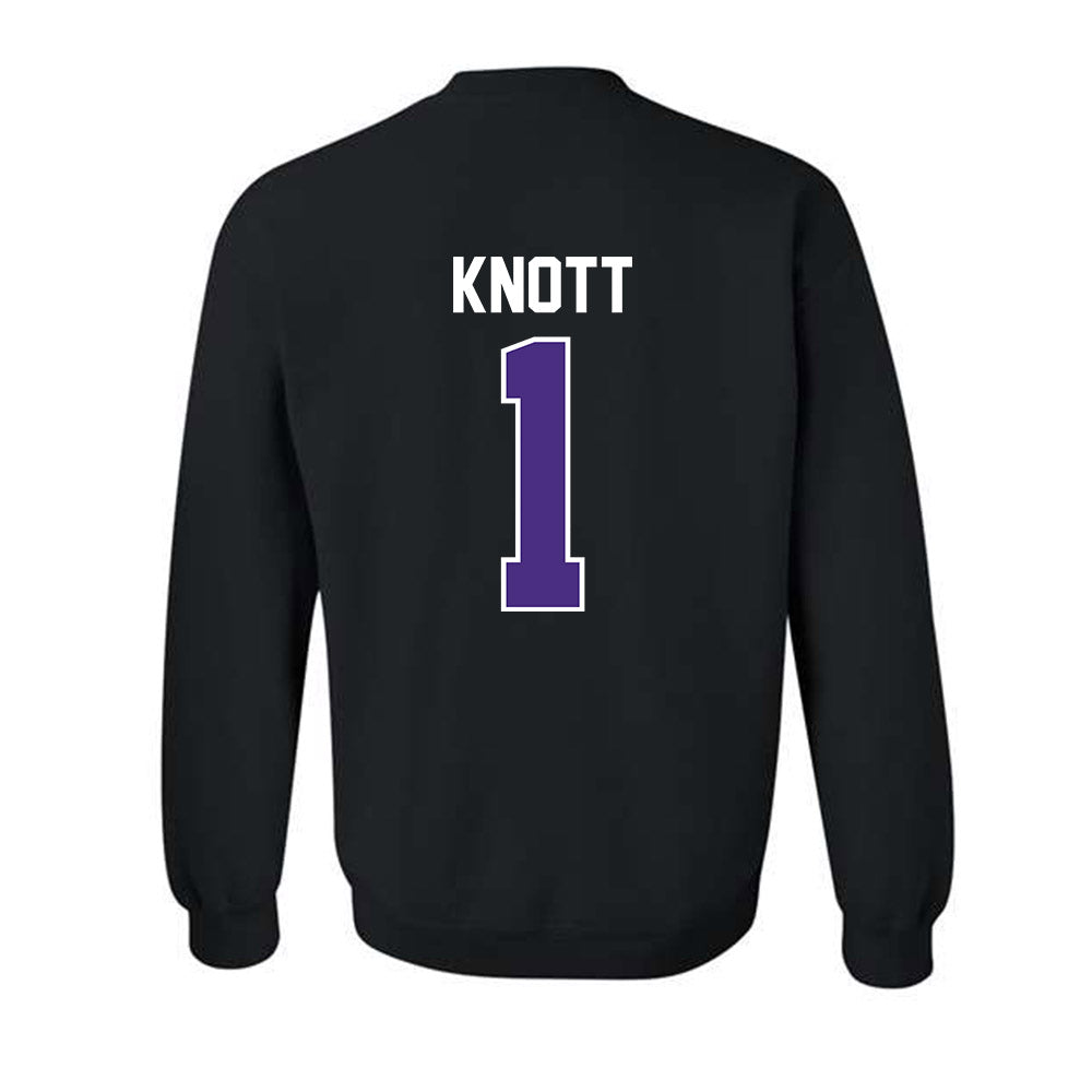 Northwestern - NCAA Baseball : Preston Knott - Classic Shersey Crewneck Sweatshirt-1