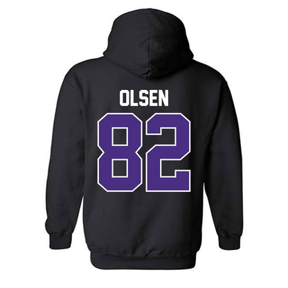 Northwestern - NCAA Football : Jack Olsen - Classic Shersey Hooded Sweatshirt