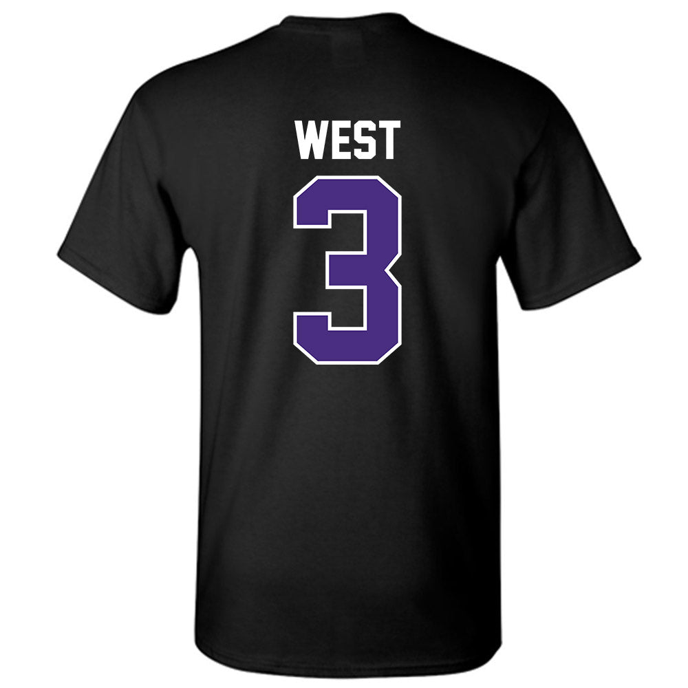 Northwestern - NCAA Men's Basketball : Jake West - Classic Shersey T-Shirt-1