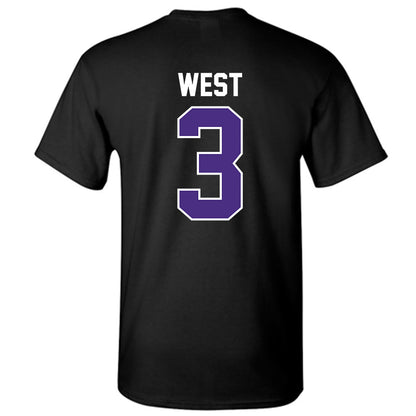 Northwestern - NCAA Men's Basketball : Jake West - Classic Shersey T-Shirt-1