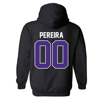Northwestern - NCAA Men's Soccer : Dominic Pereira - Classic Shersey Hooded Sweatshirt-1