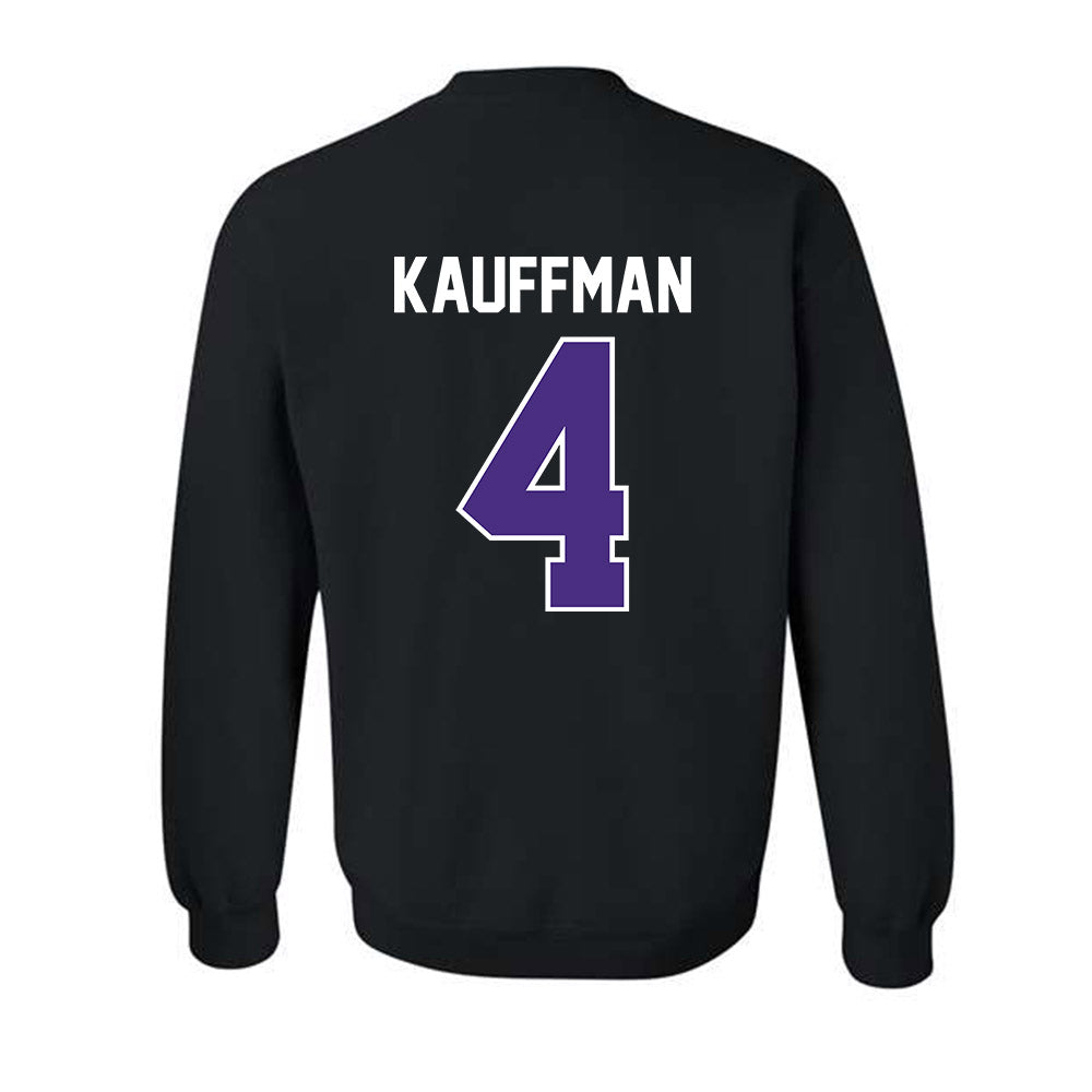Northwestern - NCAA Women's Volleyball : Kayla Kauffman - Classic Shersey Crewneck Sweatshirt-1