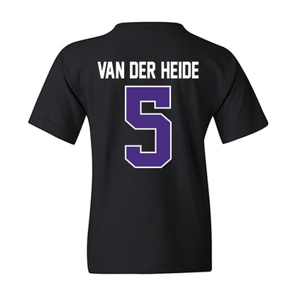 Northwestern - NCAA Men's Soccer : Dimas Van der Heide - Classic Shersey Youth T-Shirt-1