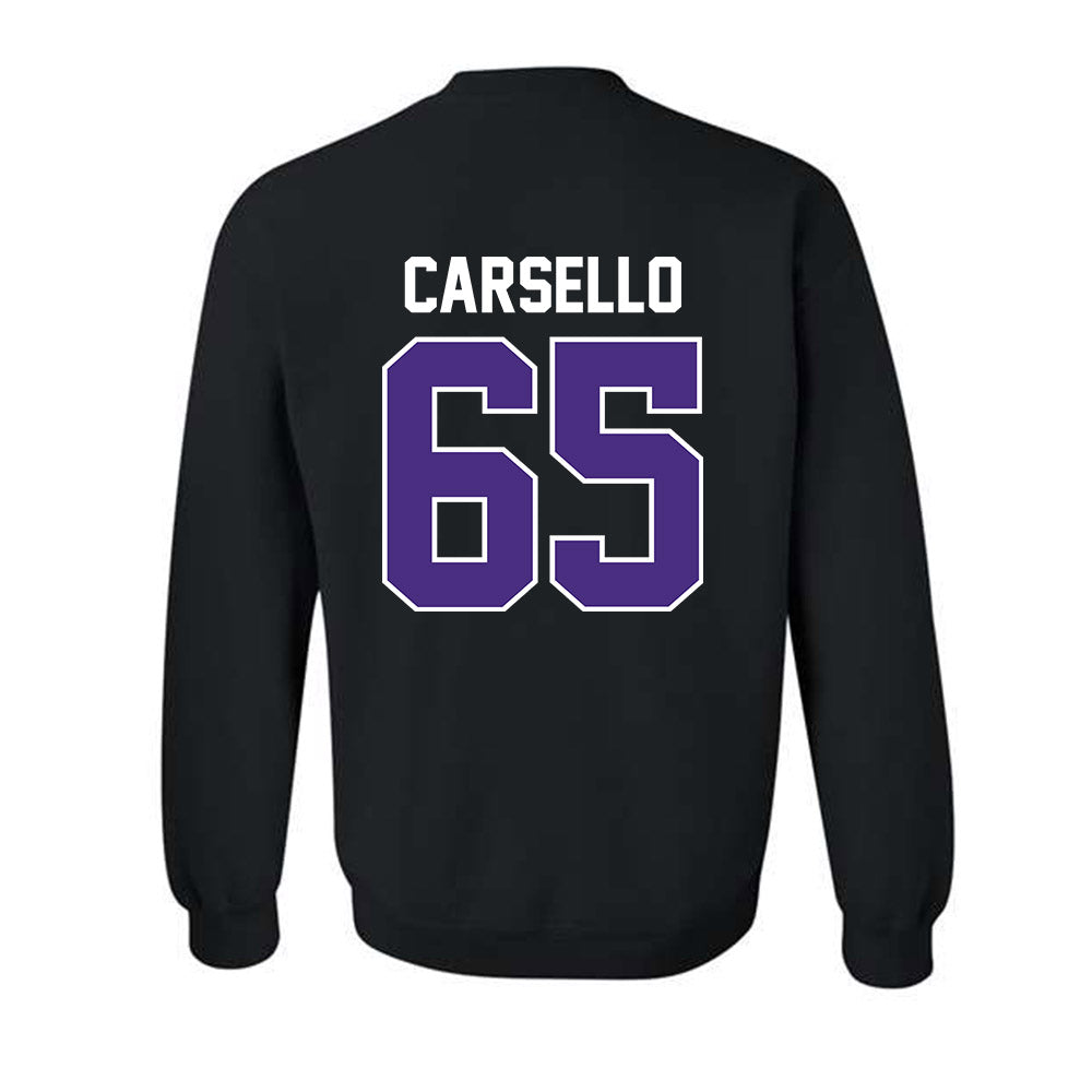 Northwestern - NCAA Football : Jackson Carsello - Classic Shersey Crewneck Sweatshirt