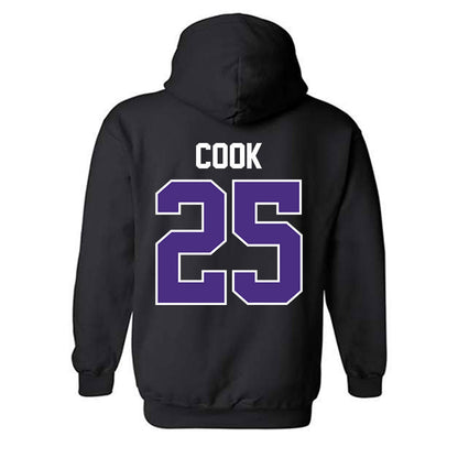 Northwestern - NCAA Men's Soccer : Gregory Cook - Classic Shersey Hooded Sweatshirt