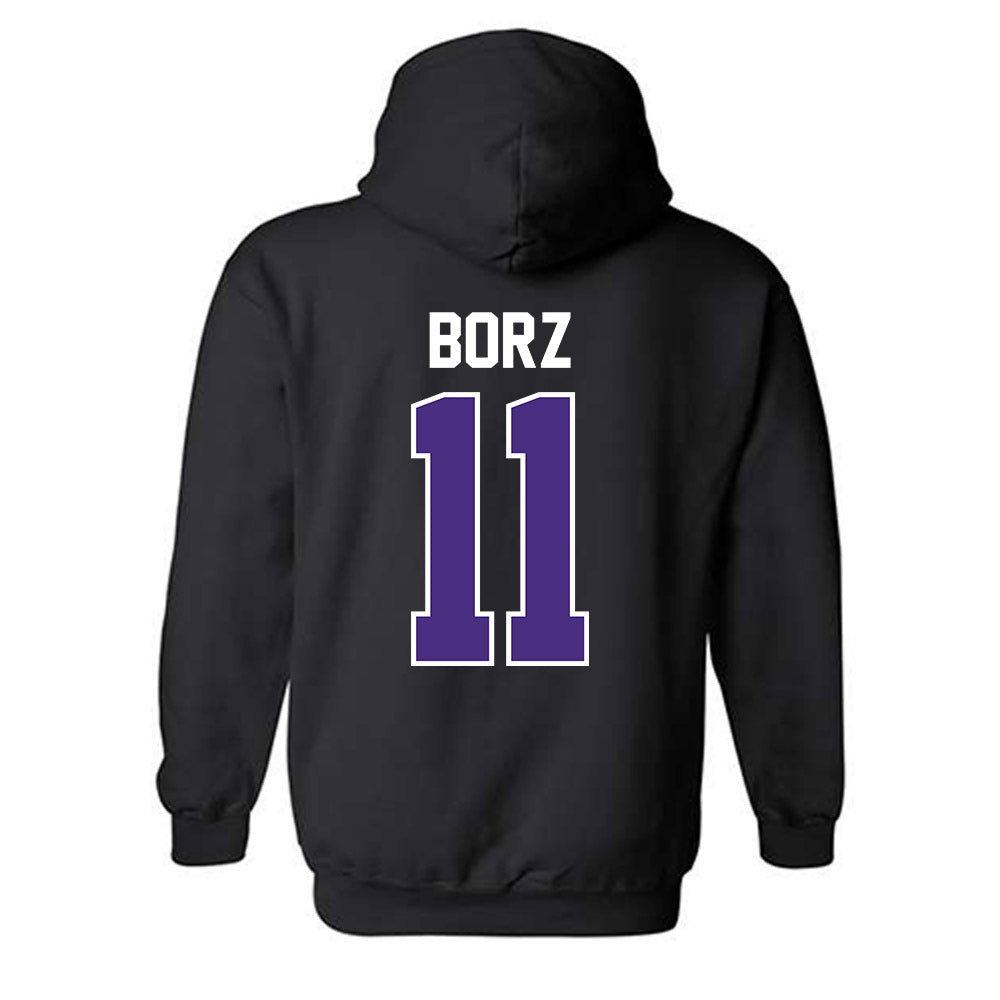 Northwestern - NCAA Women's Field Hockey : Piper Borz - Classic Shersey Hooded Sweatshirt