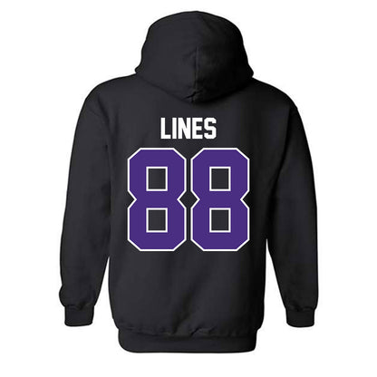 Northwestern - NCAA Football : Alex Lines - Classic Shersey Hooded Sweatshirt-1