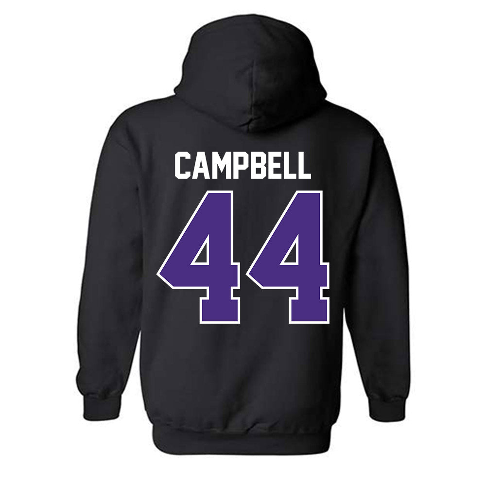 Northwestern - NCAA Football : Callen Campbell - Classic Shersey Hooded Sweatshirt-1