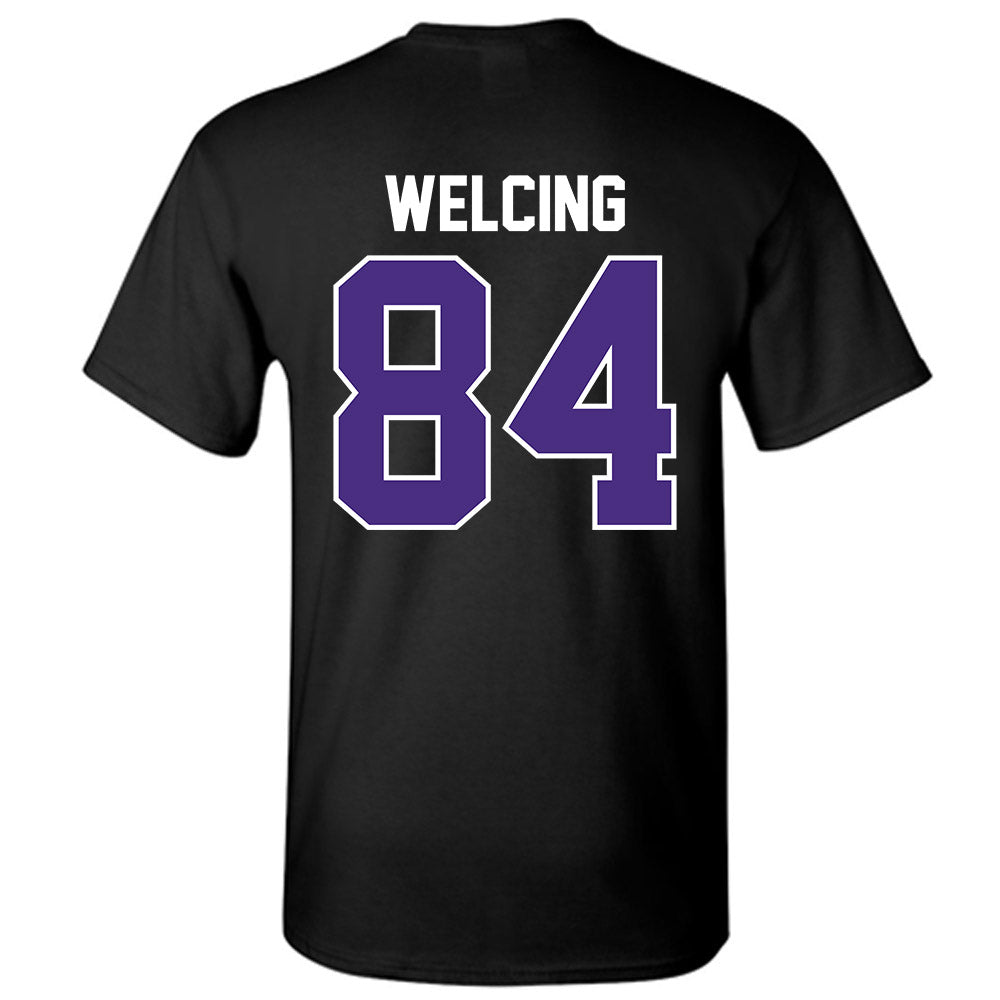 Northwestern - NCAA Football : Hunter Welcing - Classic Shersey T-Shirt-1