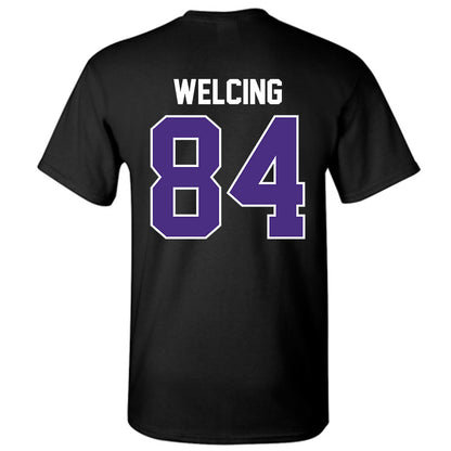 Northwestern - NCAA Football : Hunter Welcing - Classic Shersey T-Shirt-1