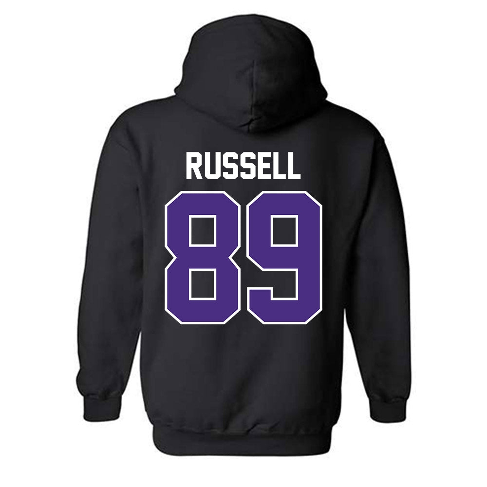 Northwestern - NCAA Football : Cam Russell - Classic Shersey Hooded Sweatshirt