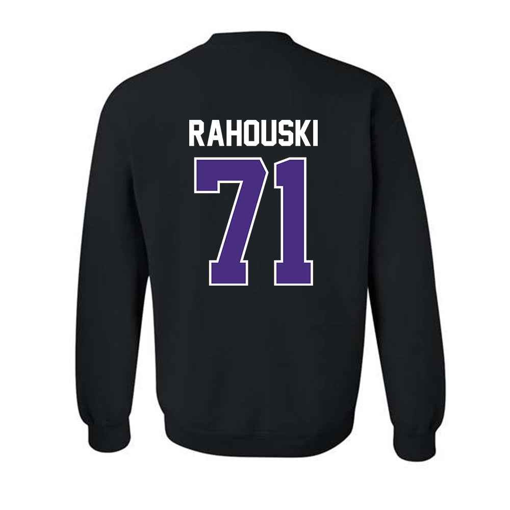 Northwestern - NCAA Football : Dennis Rahouski - Classic Shersey Crewneck Sweatshirt-1