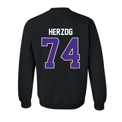 Northwestern - NCAA Football : Nicholas Herzog - Classic Shersey Crewneck Sweatshirt