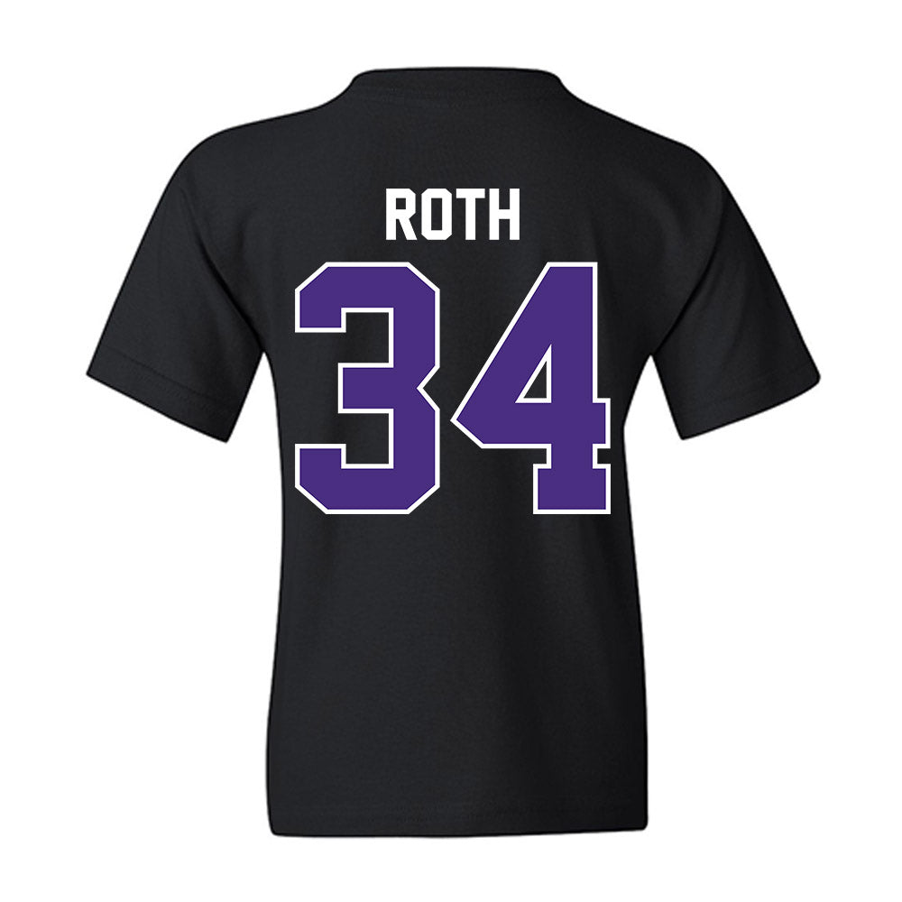 Northwestern - NCAA Football : Payton Roth - Classic Shersey Youth T-Shirt-1
