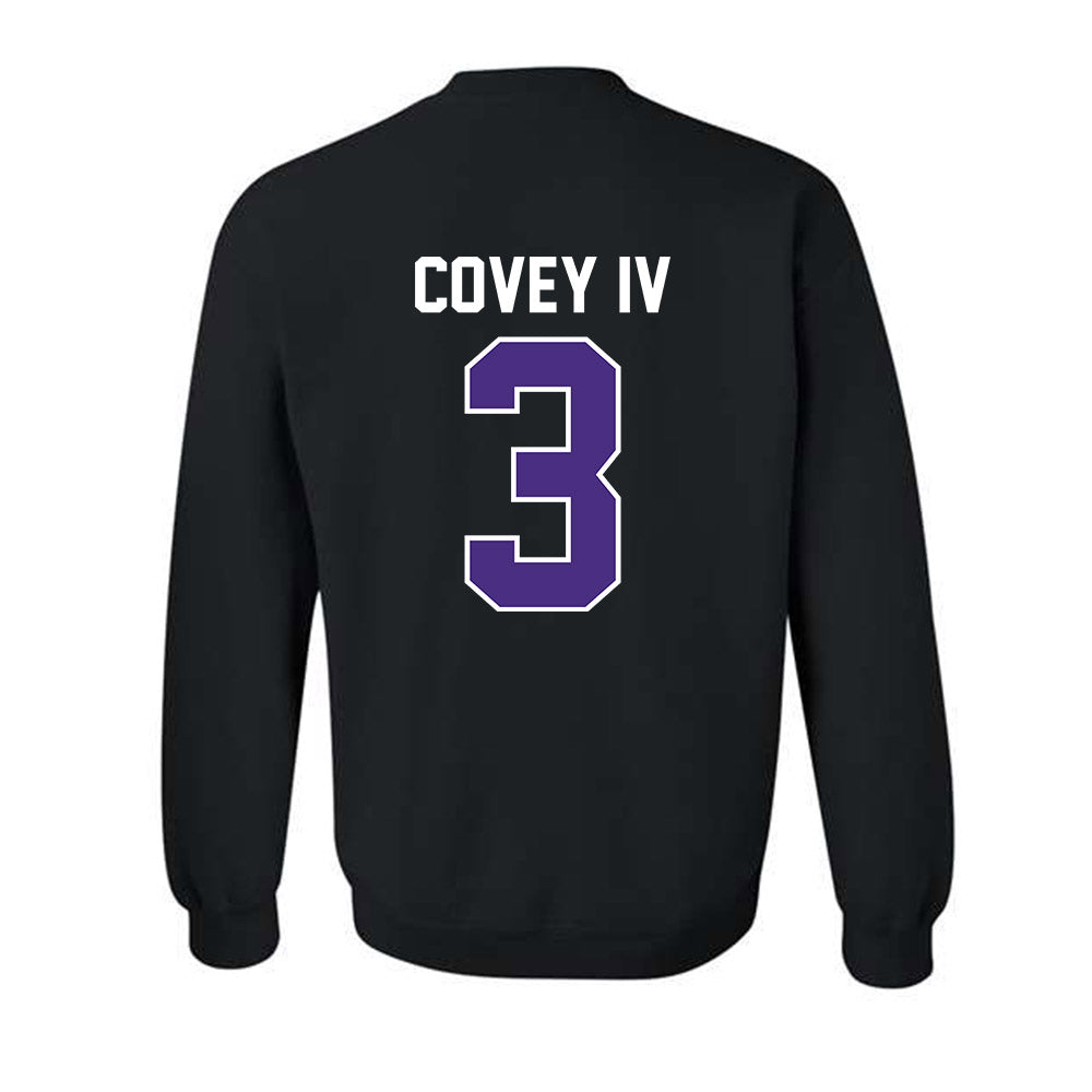 Northwestern - NCAA Football : Frank Covey IV - Classic Shersey Crewneck Sweatshirt-1
