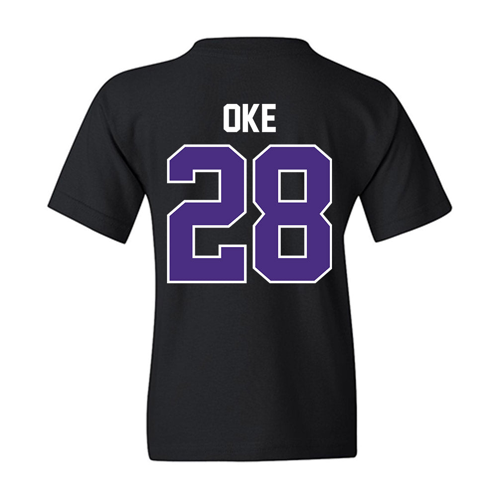 Northwestern - NCAA Football : Timi Oke - Classic Shersey Youth T-Shirt-1