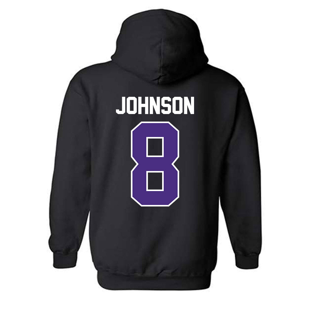 Northwestern - NCAA Women's Volleyball : Rachel Johnson - Classic Shersey Hooded Sweatshirt