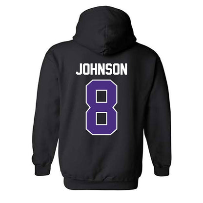 Northwestern - NCAA Women's Volleyball : Rachel Johnson - Classic Shersey Hooded Sweatshirt