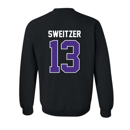 Northwestern - NCAA Women's Lacrosse : Delaney Sweitzer - Classic Shersey Crewneck Sweatshirt-1