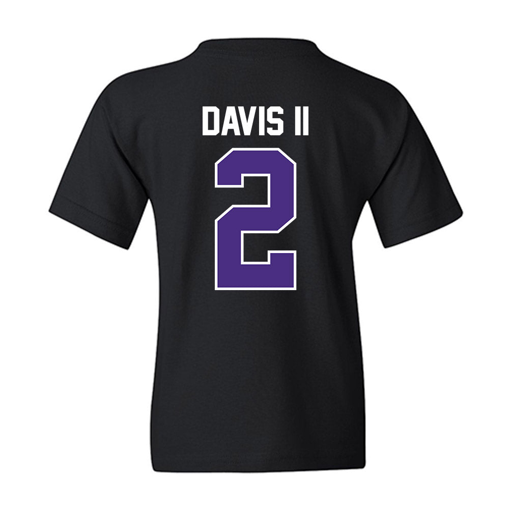 Northwestern - NCAA Football : Fred Davis II - Classic Shersey Youth T-Shirt-1