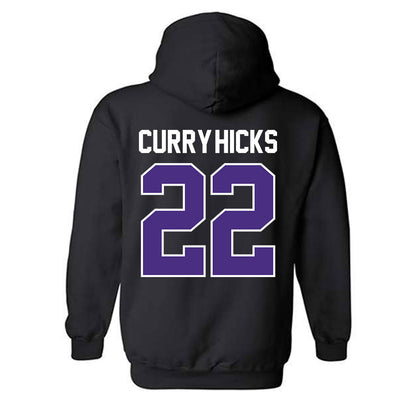 Northwestern - NCAA Football : Terrion Curry-Hicks - Classic Shersey Hooded Sweatshirt