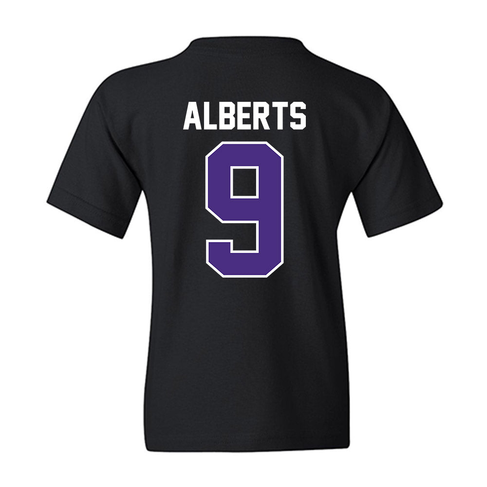 Northwestern - NCAA Women's Soccer : Audrey Alberts - Classic Shersey Youth T-Shirt-1