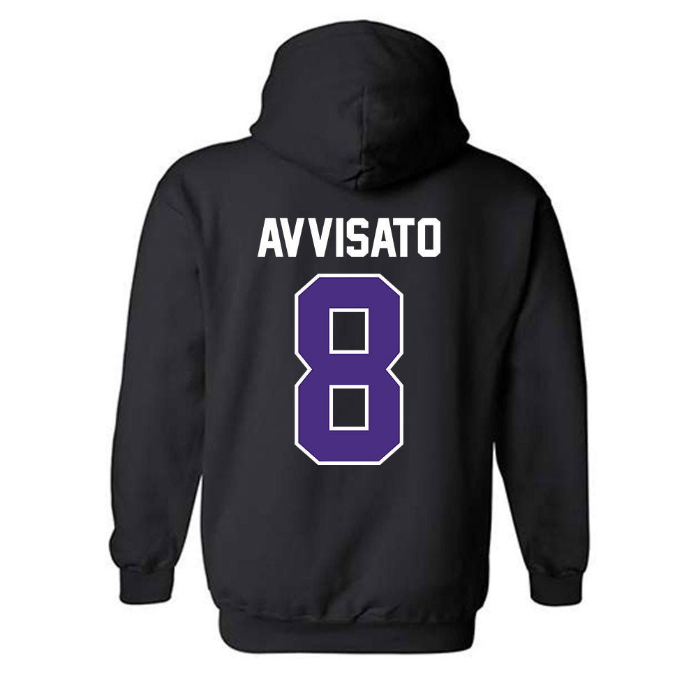 Northwestern - NCAA Softball : Kaylie Avvisato - Classic Shersey Hooded Sweatshirt-1