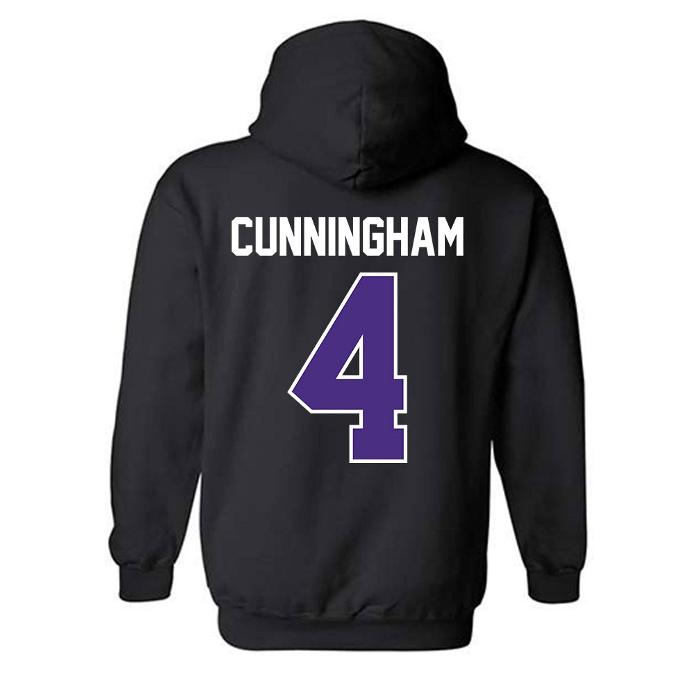 Northwestern - NCAA Softball : Renae Cunningham - Classic Shersey Hooded Sweatshirt-1