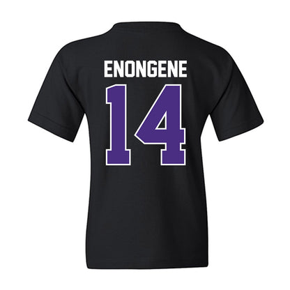 Northwestern - NCAA Football : Dube Enongene - Classic Shersey Youth T-Shirt-1