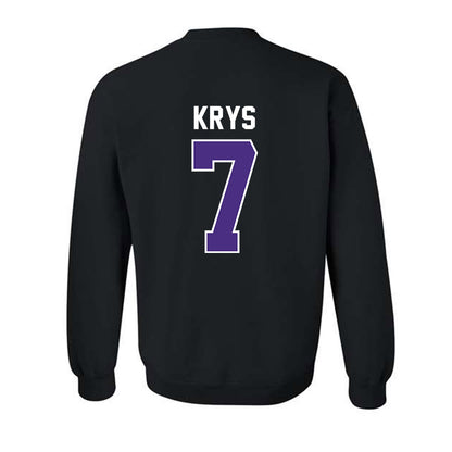 Northwestern - NCAA Women's Field Hockey : Aerin Krys - Classic Shersey Crewneck Sweatshirt-1