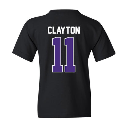 Northwestern - NCAA Men's Basketball : Jordan Clayton - Classic Shersey Youth T-Shirt