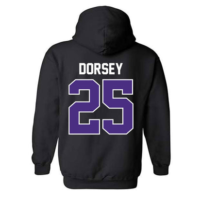 Northwestern - NCAA Football : Marquet Dorsey - Classic Shersey Hooded Sweatshirt-1
