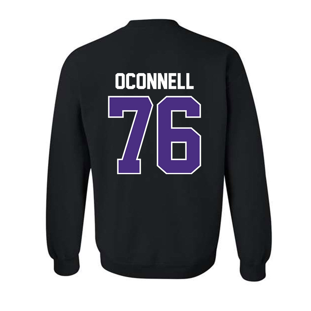 Northwestern - NCAA Football : Michael OConnell - Classic Shersey Crewneck Sweatshirt-1