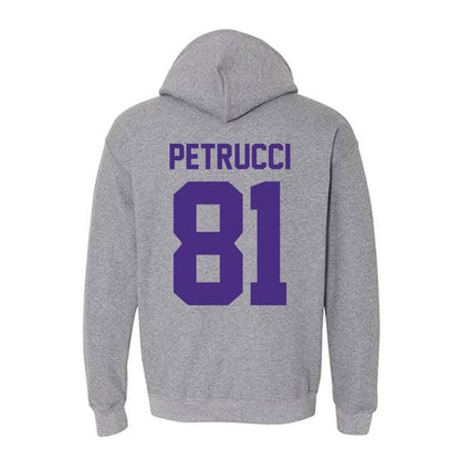Northwestern - NCAA Football : Christopher Petrucci - Classic Shersey Hooded Sweatshirt