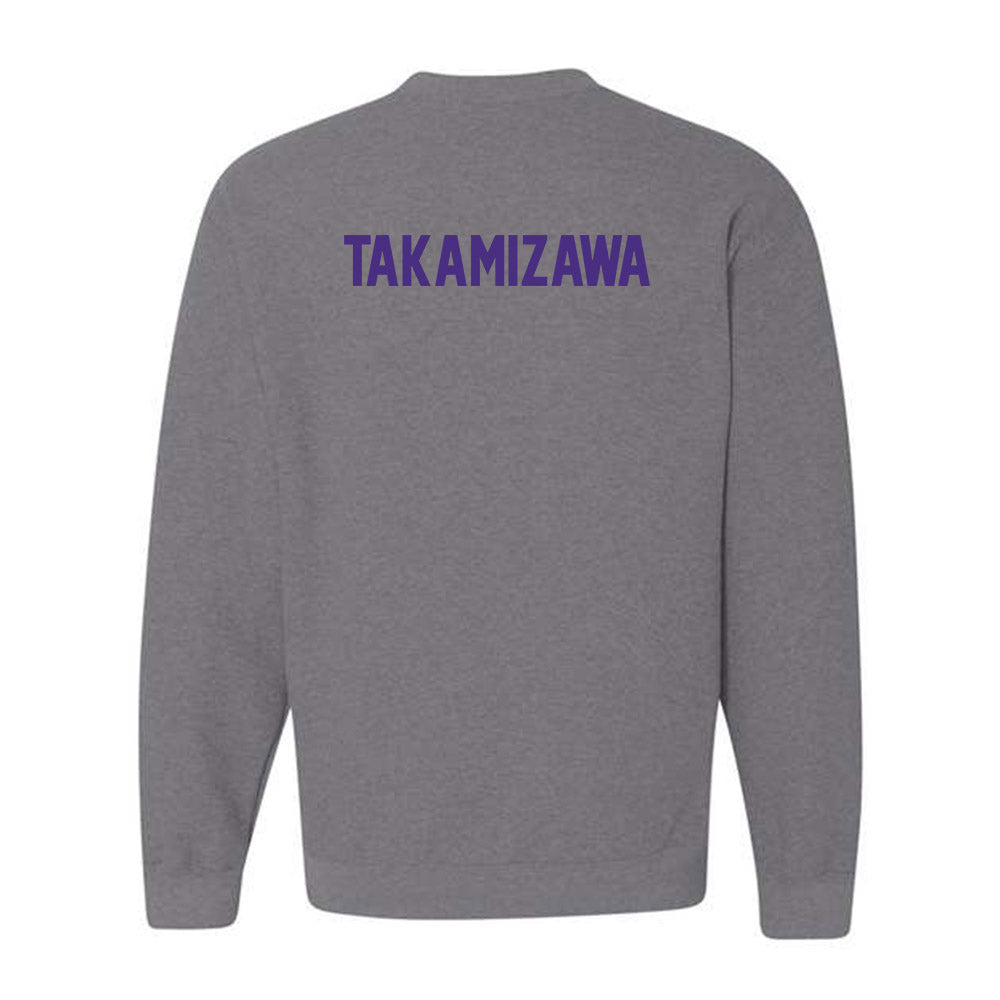 Northwestern - NCAA Women's Fencing : Yukari Takamizawa - Classic Shersey Crewneck Sweatshirt-1