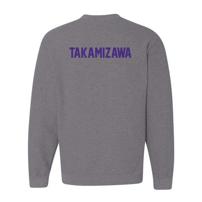 Northwestern - NCAA Women's Fencing : Yukari Takamizawa - Classic Shersey Crewneck Sweatshirt-1