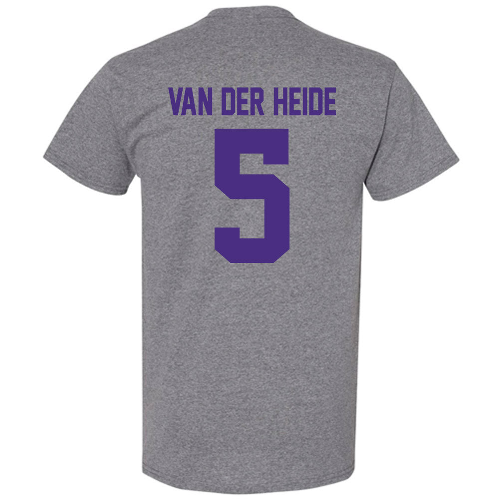 Northwestern - NCAA Men's Soccer : Dimas Van der Heide - Classic Shersey T-Shirt-1