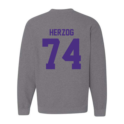 Northwestern - NCAA Football : Nicholas Herzog - Classic Shersey Crewneck Sweatshirt