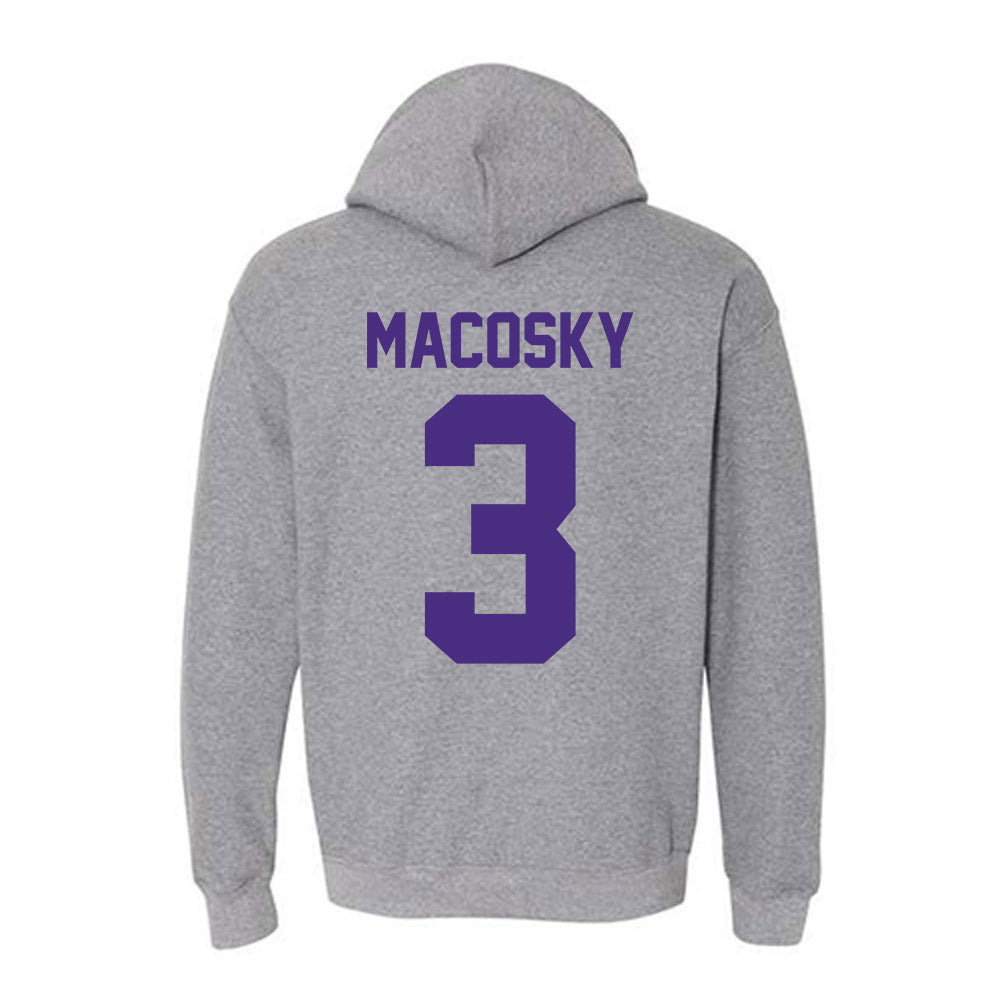 Northwestern - NCAA Softball : Laine Macosky - Classic Shersey Hooded Sweatshirt-1