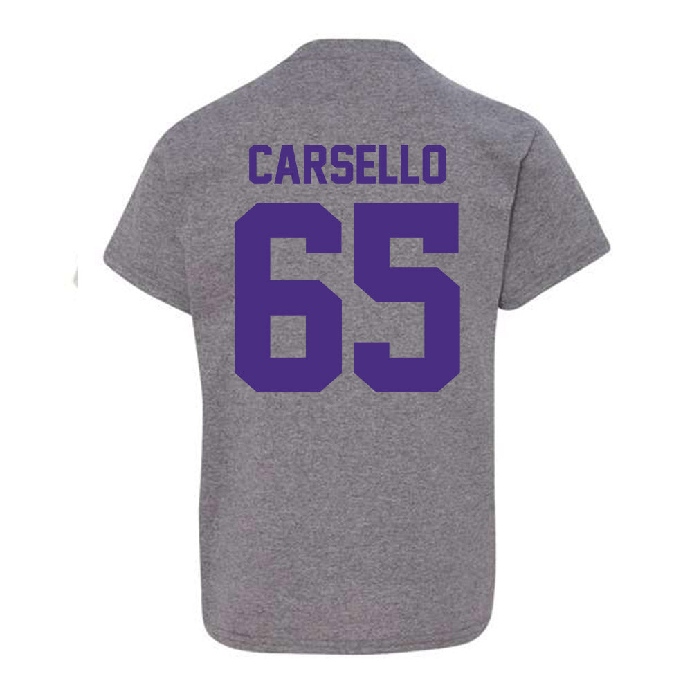 Northwestern - NCAA Football : Jackson Carsello - Classic Shersey Youth T-Shirt